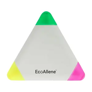 Marcador triangular EcoAllene, gadgets ecológicos - Product Image 1