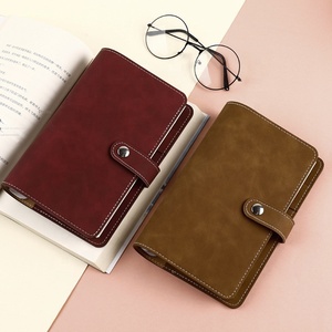 Agenda de Viaje A6 de Cuero PU con Estampado, Diario, Planificador con Diseño de Corazón para Chicas, Cuaderno de Hojas Sueltas, <span class=keywords><strong>Libro</strong></span> de Registro Personal, Regalo Personalizable - Product Image 1