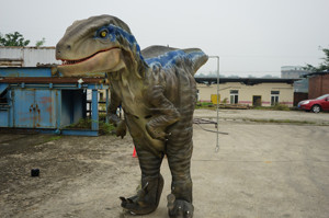 Mascotte pour hommes Costume de fête adulte portable modèle Dragon Costume caché jambes Animatronic <span class=keywords><strong>dinosaure</strong></span> mascotte Costume - Product Image 2