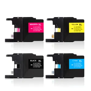 Supercolor LC12 LC 17 40 71 73 75 77 79 400 450 1240 1220 1280 Compatible Ink Cartridge For Brother MFC-J435W J835DW J280W