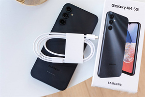 Scatola all'ingrosso sigillata per originale <span class=keywords><strong>Samsung</strong></span> Galaxy <span class=keywords><strong>A14</strong></span> 5G A146P/DSN 6.6 pollici Octa Core 4GB RAM 64GB ROM 50MP sbloccato <span class=keywords><strong>telefono</strong></span> 5 pz - Product Image 2