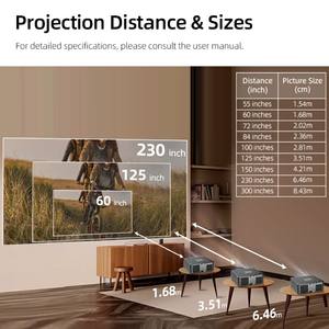 Projecteur Android 4K Google 1080p pour cinéma maison, anti-poussière, Smart TV, vidéoprojecteur, karaoké, simulateur de golf, OEM AUN U002 - Product Image 4