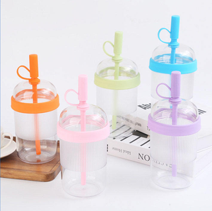 Großer Trinkbecher mit Strohhalm, tragbare Milchtee- und Kaffeetasse, Outdoor-Wasserflasche, Neuheiten, Partygeschenke, Ali Baba - Product Image 2