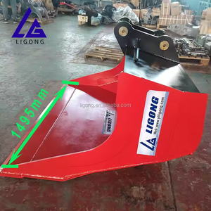 <span class=keywords><strong>Godet</strong></span> <span class=keywords><strong>de</strong></span> nivellement pour excavatrice à capacité personnalisée avec fond lisse pour la finition des terrains - Product Image 6