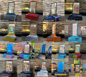 Metal Protective Magnetic Graded <strong>Card</strong> Display Case Plastic Bumper Guard Trading <strong>Card</strong> Sports BGS TCG PSAa <strong>Card</strong> <strong>Holder</strong> - Product Image 6