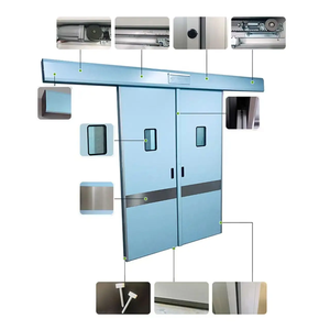 Pintu Rumah Sakit desain terbaru pintu ayunan Rumah Sakit pintu teater operasi timbal pintu medis geser otomatis tunggal ganda - Product Image 5