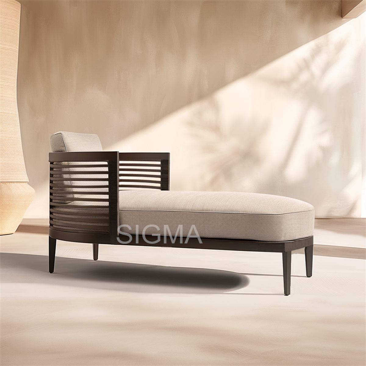 Customize All Weather Luxury Factory Patio Furniture Hotel Pool Garden Rope Sofa Set Outdoor Fabric Aluminum Sofa