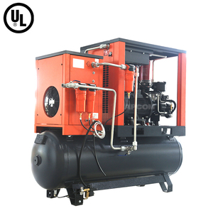 Compresseurs d'air à vis injectés d'huile robustes 2.2kw 3.7kw 4kw 5.5kw 7.5kw 11kw 15kw 22kw 7bar 8bar 10bar Économes en énergie Faible niveau sonore - Product Image 3