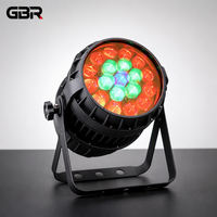 Projecteur LED Zoom Par en aluminium étanche IP65 19x10W RGBW 4-en-1 avec contrôle individuel de l'anneau DMX512 CRI80 pour éclairage de scène extérieur et mariages
