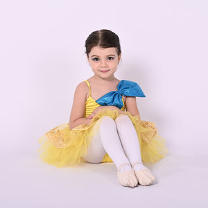 Enfants Ballet Danse Porter <span class=keywords><strong>Tutu</strong></span> Filles Jaune Couleur Princesse <span class=keywords><strong>Tutu</strong></span> <span class=keywords><strong>Jupe</strong></span> Costumes Enfants Scène Porter pour la Performance et la Fête - Product Image 4