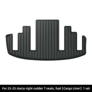 Alfombrilla de TPE 3D para <span class=keywords><strong>coche</strong></span> para Hyundai Starex / Staria 2023-2025 (versión de combustible, RHD) -Revestimientos automáticos impermeables y duraderos para todo tipo de clima - Product Image 5