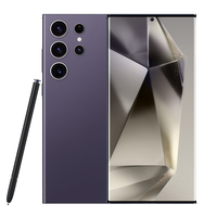 Smartphone 5G Galaxs S24 Ultra à grand écran de 7,3 pouces, débloqué, LTE, Deca Core, Android, téléphone mobile, vente chaude, original et personnalisé