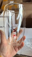 Gobelets en verre à double paroi avec design de dessin animé 3D, gobelets à café, gobelets à lait, gobelets à jus, mugs en verre