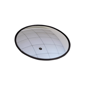 Miroir grand <span class=keywords><strong>angle</strong></span> antivol d'intérieur en acrylique 2 mm noir, support en U pliable, léger et sans dos - Product Image 5