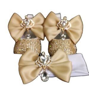 Turquie Design Boutique bébé fille or couronne bijoux diamant 1er anniversaire robe tenue autres articles divers quotidiens - Product Image 4