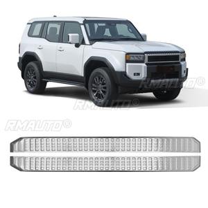 Para Toyota Prado LC250 2024+ Cubierta de Acero Inoxidable para Estribos Laterales, Tira Decorativa de Umbral, Accesorios de Modificación Robusta - Product Image 3