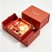 Boîte cadeau de luxe en carton à double porte, vente en gros d'usine, avec éponge EPE et fermeture magnétique