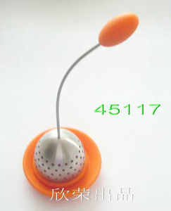 Juego de utensilios populares Oem 2004 Infusor de té de silicona <span class=keywords><strong>verde</strong></span> y bolsas de té vacías Precio de máquina de embalaje de metal y plástico de malla - Product Image 6