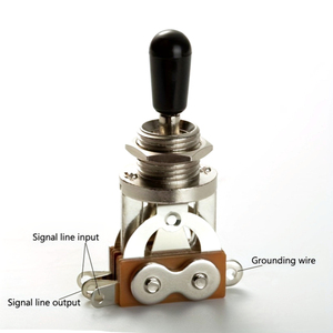 Interrupteur à bascule 3 voies pour guitare LP/<span class=keywords><strong>SG</strong></span>/ES avec bascule <span class=keywords><strong>Gibson</strong></span> – Vente en gros - Product Image 3
