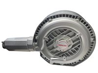 Ventilateur à anneau AC haute pression 50Hz à faible bruit 380V 550W souffleur d'air électrique pour étang à poissons
