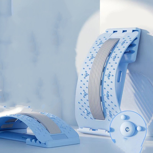 HOYE kerajinan Yoga dan Pilates peralatan pijat kiropraktik perenggang pinggang punggung dapat disesuaikan - Product Image 5