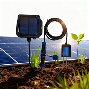 Zonewu Thông Minh Độ Chính Xác Cao Thân Thiện Với Môi <span class=keywords><strong>Lora</strong></span> Năng Lượng Mặt Trời Đất EC Cảm Biến 3 Trong 1 Năng Lượng Mặt Trời Đất EC Phân Tích Cho Trái Cây Và Rau Đất Nông Trại - Product Image 1