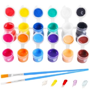 Juego de <span class=keywords><strong>pintura</strong></span> digital DIY Kindgarton <span class=keywords><strong>para</strong></span> adultos, <span class=keywords><strong>pintura</strong></span> acrílica por número en lienzo de vidrio, medios de papel - Product Image 2