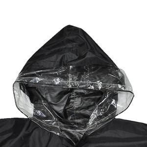 Quality <strong>Nylon</strong> PU Rain for Poncho Lightweight Waterproof Reusable <strong>Raincoat</strong> Sleeves for Adults for Outdoor Activities Hiking - Product Image 4