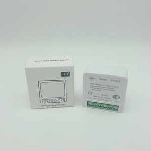 16A Mini <span class=keywords><strong>Wifi</strong></span> cảm ứng thông minh chuyển đổi không dây điều khiển từ xa chuyển đổi ánh sáng tuya ứng dụng thông minh làm việc với Google nhà và Alexa - Product Image 4