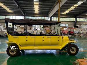 Carro de Golf Eléctrico Clásico Retro de 4 Plazas, 48V 5KW, para Alquiler en Bodas, Venta al Por Mayor - Product Image 4