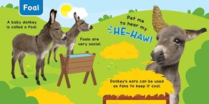 Libro Sensoriale Tattile e Sonoro per Bambini con Animali della <span class=keywords><strong>Fattoria</strong></span> e Suoni di Animale Domestico - Libri Sonori Premium - Product Image 5