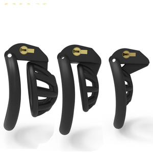 กล่องแบบกำหนดเองฟรี - อุปกรณ์ควบคุมความสุขทางเพศชายรุ่นใหม่ Cobra แบบบวก-ลบ พร้อมห่วงรัดอวัยวะเพศชาย 4 วง ผลิตภัณฑ์สำหรับผู้ใหญ่ ของเล่นสำหรับผู้ชายและเกย์ - Product Image 1