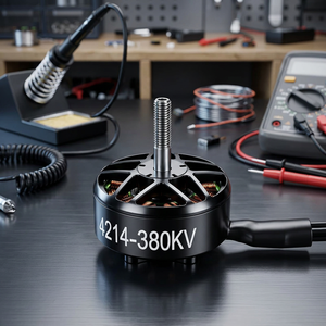 Moteur Brushless FPV 4214-380KV à Prix d'Usine, Haute Performance et Faible Consommation d'Énergie pour Drone Multirotor RC Quadricoptère (Pièce de Remplacement) - Product Image 1