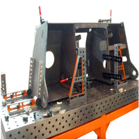 Mesa de Soldadura 3D de Hierro Fundido de Precisión con Nitruración, Sistema Modular de Alta Precisión y Flexible para Industrias Metalúrgicas