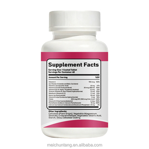 Suplemento multivitamínico y multimineral para mujer Estado de ánimo energético Cabello Piel Uñas Multivitamínico diario a B C <span class=keywords><strong>D</strong></span> E Zinc Calcio Más - Product Image 2