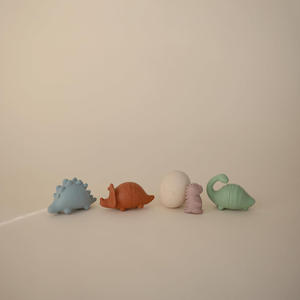 Ensemble <span class=keywords><strong>de</strong></span> jouets <span class=keywords><strong>de</strong></span> <span class=keywords><strong>bain</strong></span> en silicone <span class=keywords><strong>Dino</strong></span> sans moule pour tout-petits, ensemble <span class=keywords><strong>de</strong></span> jouets d'eau <span class=keywords><strong>de</strong></span> baignoire pour bébés et tout-petits à prise facile - Product Image 2