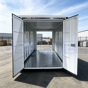 Conteneur de <span class=keywords><strong>stockage</strong></span> Greevel de 20 pieds avec portes à double extrémité et cloisons amovibles pour des unités de <span class=keywords><strong>location</strong></span> flexibles - Product Image 2