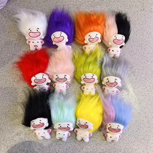 TikTok Xiaohongshu superventas divertida muñeca bebé falta diente algodón oso peluche con relleno <span class=keywords><strong>de</strong></span> algodón PP doce diseño del zodiaco - Product Image 6