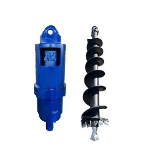 Machine de piquage de pieux avec tarière pour la construction de centrales solaires - Product Image 3