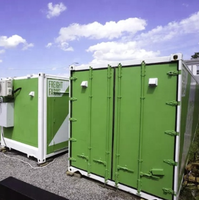Système hydroponique intelligent de location pour grande ferme 40HQ, usine de culture de légumes-feuilles, structure en acier ultra-résistante, agricole