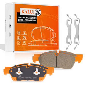 Kaluj Auto Parts Sistema de frenos de coche Juego de pastillas de freno delanteras de cerámica D1455 68052-370AA para Jeep Grand Cherokee Dodge <span class=keywords><strong>Durango</strong></span> - Product Image 1