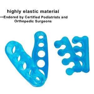 Plantillas ortopédicas elásticas <span class=keywords><strong>de</strong></span> Gel, 4 Uds., cuidado <span class=keywords><strong>de</strong></span> los pies, martillo, <span class=keywords><strong>separadores</strong></span> <span class=keywords><strong>de</strong></span> <span class=keywords><strong>dedos</strong></span>, corrector ortopédico <span class=keywords><strong>de</strong></span> juanetes, separador <span class=keywords><strong>de</strong></span> uñas - Product Image 6