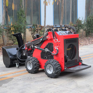 Minicargadora Autónoma de Alto Rendimiento, Cargadora Frontal, Cargadora de Orugas, Motor de Gasolina, Bomba de Rodamientos PLC, Alta Capacidad de Carga - Product Image 2