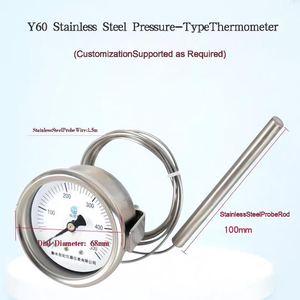 Thermomètre alimentaire à cadran en acier inoxydable KEHAO Y60, indice de protection IP66, affichage LED, résolution 0,5°C, personnalisable OEM, température précise 1 - Product Image 3