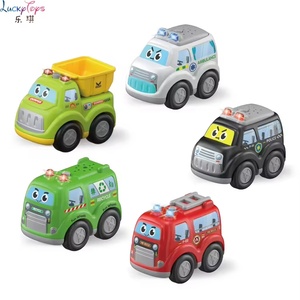 <span class=keywords><strong>Mi</strong></span> Primer Vehículo de Empuje y Arrastre, Mini Coche de Rueda Libre con Luz y Sonido para Bebés, Juguete de Vehículo de Emergencia con Sirena - Product Image 3