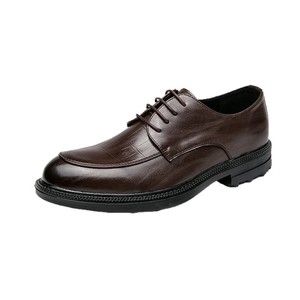 2026 Men's Leather <b>Shoes</b> Four-Season Business Formal & British Casual Style Black <b>Height</b> <b>Increasing</b> <b>Shoes</b> - Product Image 5