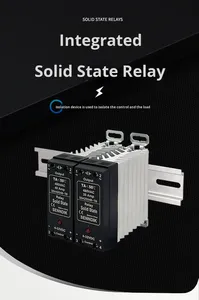 Din Rail Installation <strong>SSR</strong> Relay With Heat Sink DA/AA Module AC Solid-state Relay - Product Image 5