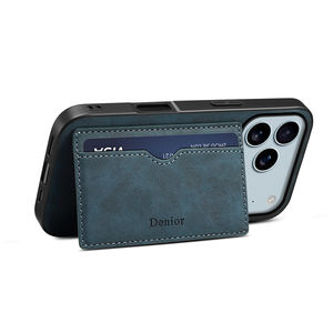 Funda para Teléfono con Ranuras para Tarjetas, Soporte y Marco para Fotos, en Cuero Sintético, para <span class=keywords><strong>iPhone</strong></span> 17 <span class=keywords><strong>Pro</strong></span> <span class=keywords><strong>Max</strong></span>, 16 Plus, 15, 14, 13, 12 - Product Image 5