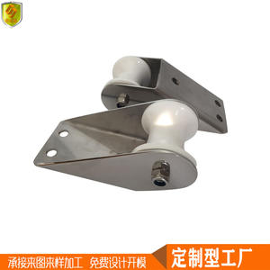 Accessoires et pièces en acier inoxydable 316 pour yachts, bateaux de pêche, hors-bords - Nouveaux supports d'ancre, poulies et accessoires marins - Product Image 4