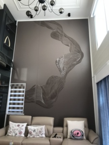 Ornamenti da appendere alla <span class=keywords><strong>parete</strong></span> intagliati in pelle decorazione per la casa <span class=keywords><strong>soggiorno</strong></span> appeso a <span class=keywords><strong>parete</strong></span> modello decorativo personalizzato - Product Image 3